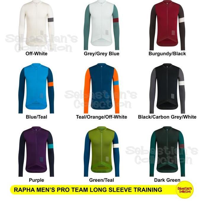 Rapha Men's Pro Team Training Long Sleeve Jersey - Jersey Rapha