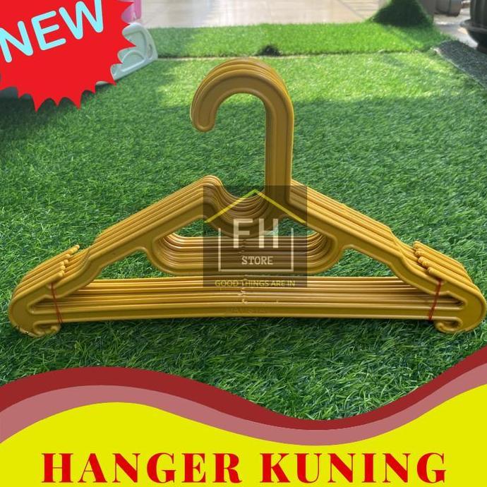 Allthebest- Hanger Plastik Hitam Laundry Lusinan, Hanger laundry