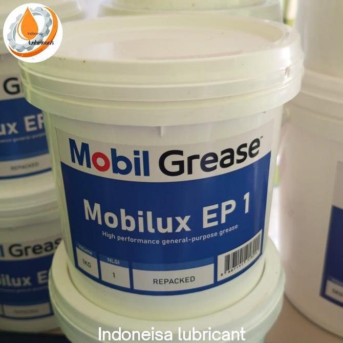 Mobilux EP 1 Multipurpose Grease NLGI 1 pail 1kg Terlaris