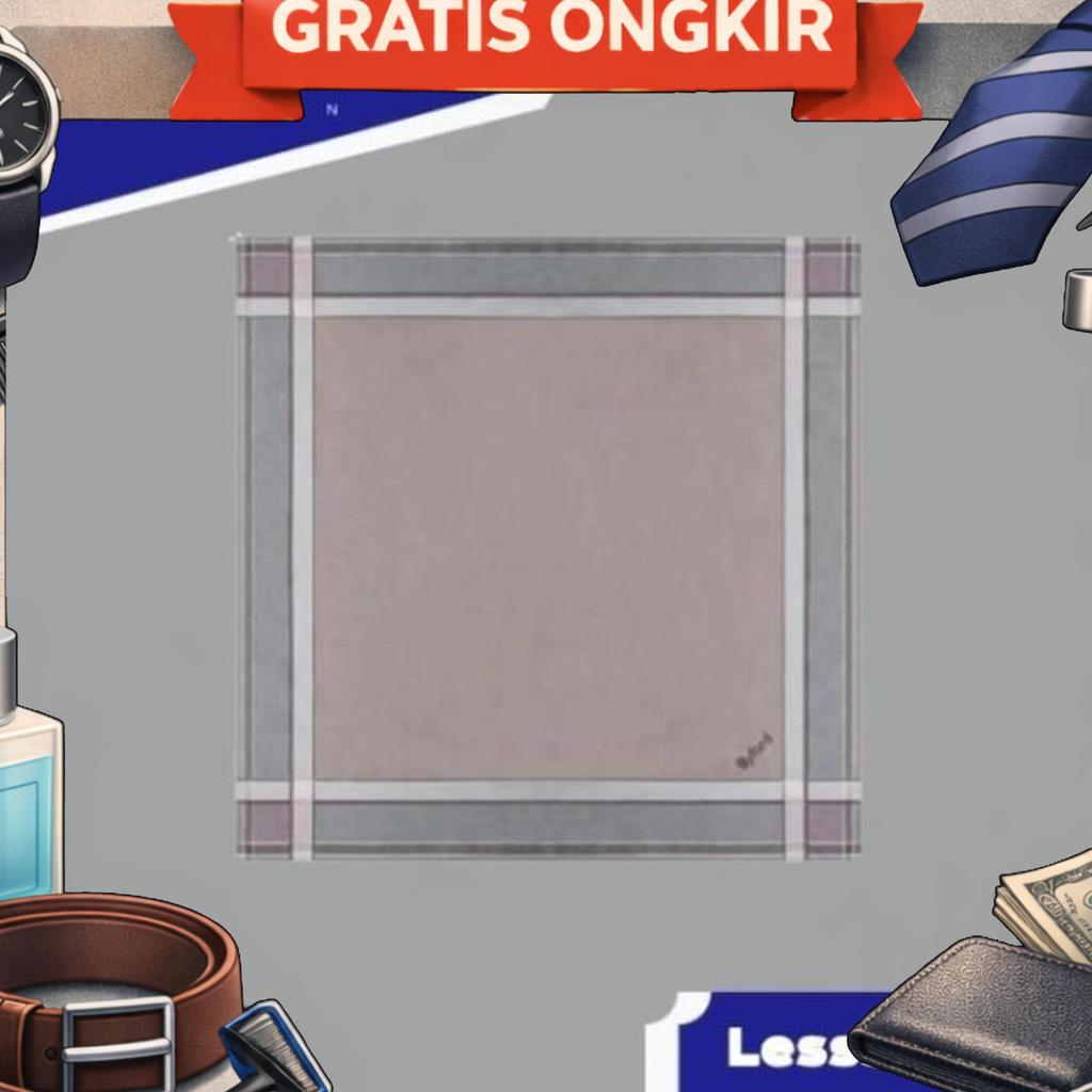 Saputangan Byford Isi 3 Pcs Katun Sapu Tangan Handkerchiefs X08