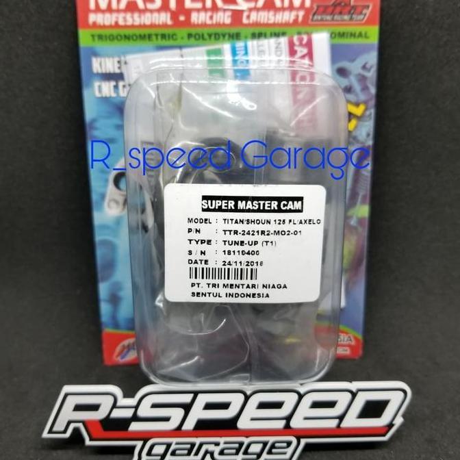 Super Master Cam Noken As & Pelatuk Roller Rra Brt Titan Shogun Fl Axelo