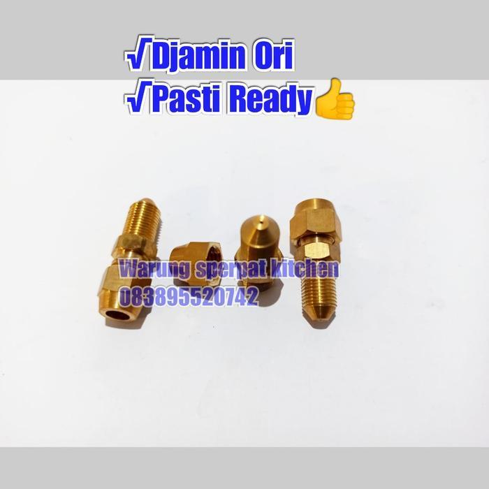 (Termurah) Nozel Spuyer Burner Gas Kusus Model Suling Bestseller