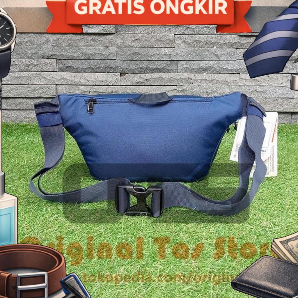 Tas Selempang Eiger X Doberai 3 Regular 910004965 Navy Waist Sling Bag Original
