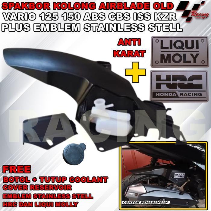 Spakbor Kolong Vario 125 150 Abs Iss Cbs Kzr Huger Hager Airblade Plus Emblem Stainless Stell Anti K