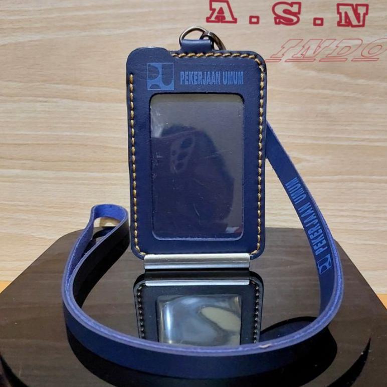 Id Card Kulit PUPR Id Card Kulit Kementerian PUPR