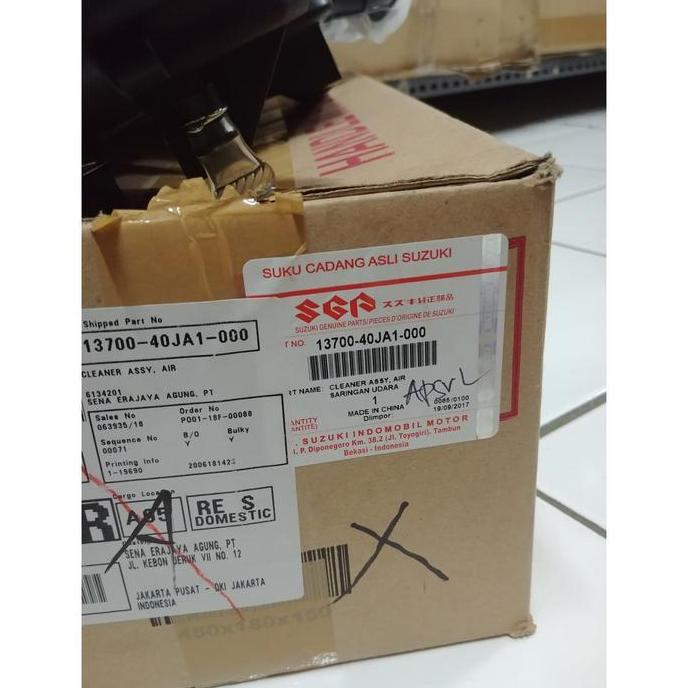 Grosir Box Filter Address Komplit Original Suzuki