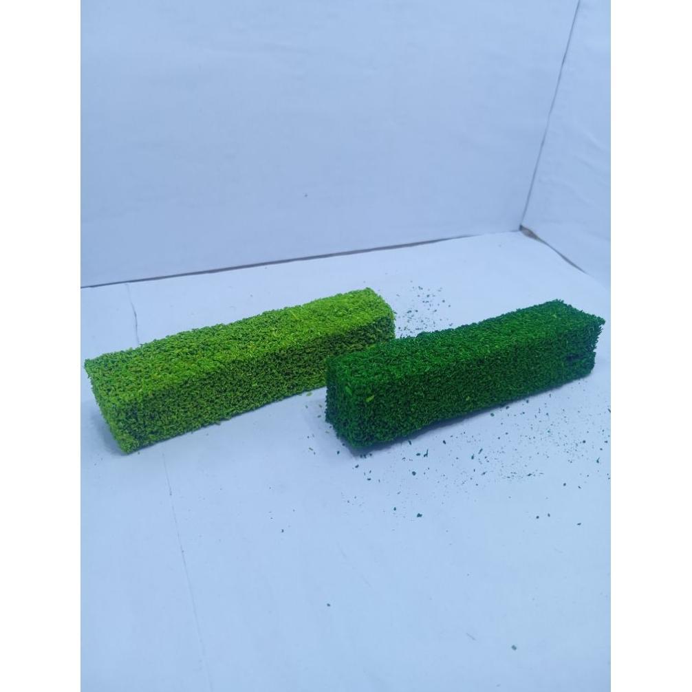 Bisa Cod Kak Miniatur Pagar Tanaman Semak / Pagar Maket / Bahan Maket / Diorama ><