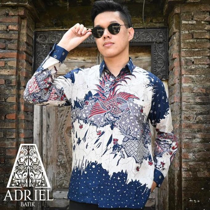 BEST SELLER / PREMIUM MAYURA BATIK COUPLE (Kemeja/Outer) - Kemeja Outer Batik Premium Solo Lengan Pa