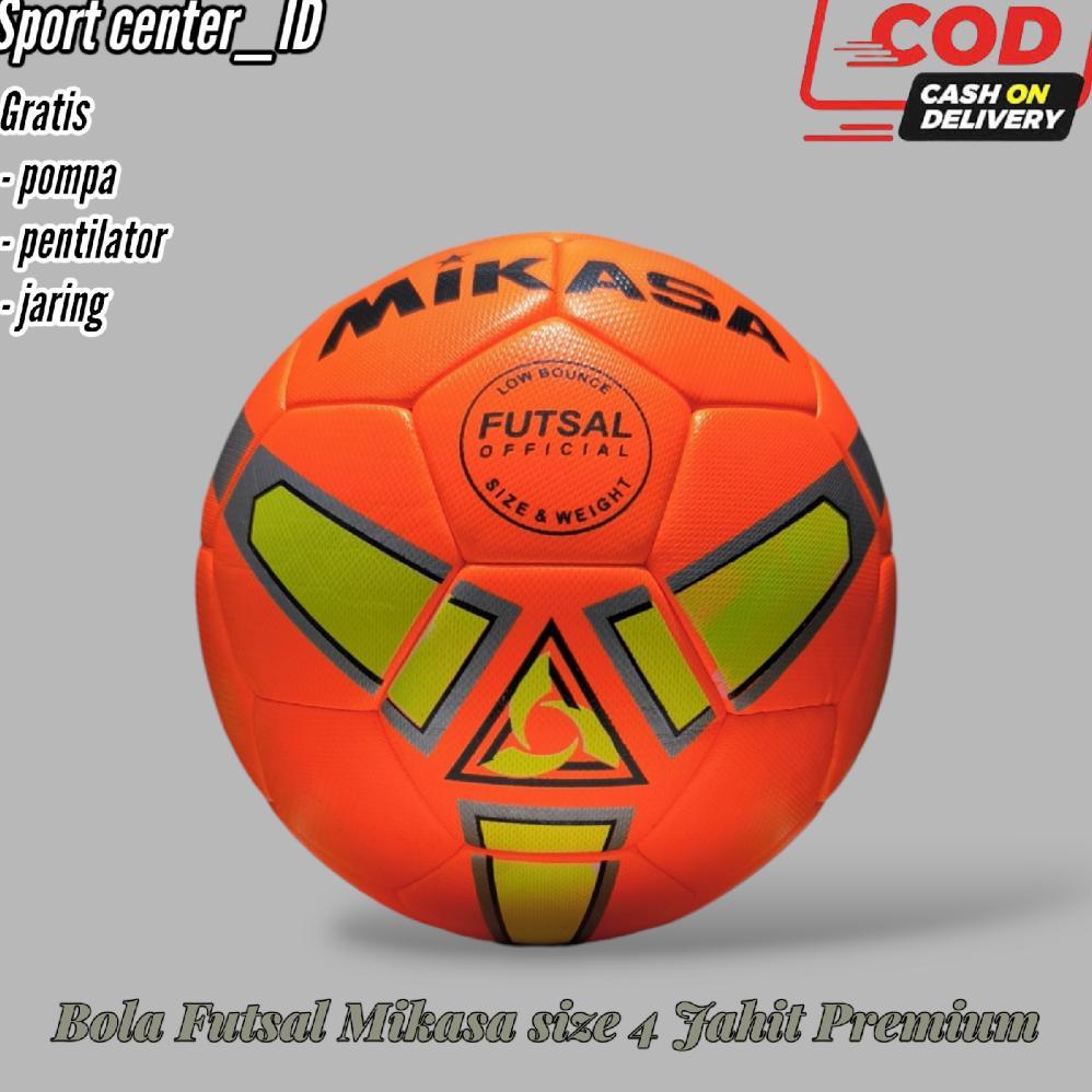 ORIGINAL BOLA FUTSAL MIKASA SIZE 4 BOLA KAKI FUTSAL DEWASA ANAK ASLI MURAH BOLA JAHIT KUALITAS PREMI