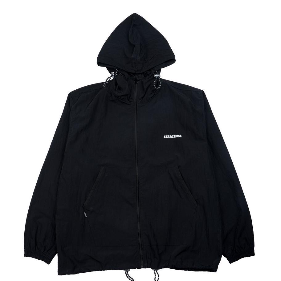 PREMIUM STARCROSS RUNNING JACKET - JS RJ 103 - BLACK