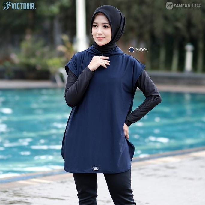 Thebest- Zaneva Hijab - Vest Hijab Sport Premium
