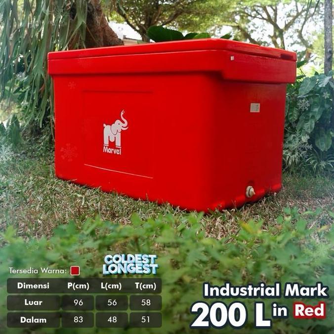 MarvelCooler 200 Ltr Industrial Mark (CoolBox - IceBox - Es box)