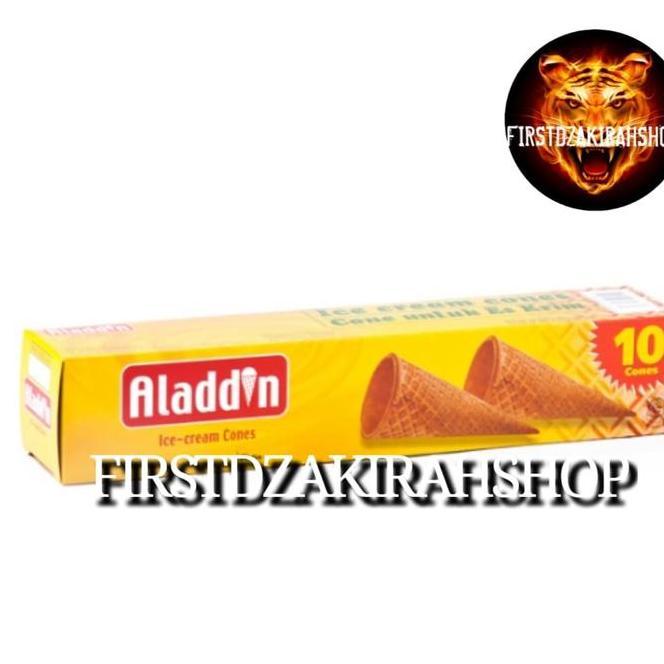 Aladin Es Krim Cone Ice Cream Aladin 120Gr10 Cone