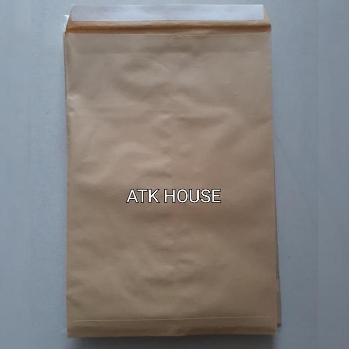 Amplop Coklat Folio Seal/Map Coklat F4/Amplop Folio Coklat Lem/Envelop