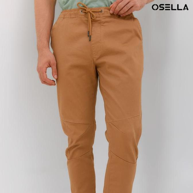 [NEW] Osella Relaxed Waist Half Jogger Pants With Adjustable Drawstring 20874002 | Celana Panjang Pr