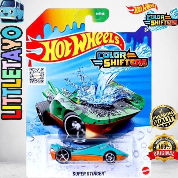Hot Wheels Color Shifters Super Stinger Diecast Mobil Berubah Warna