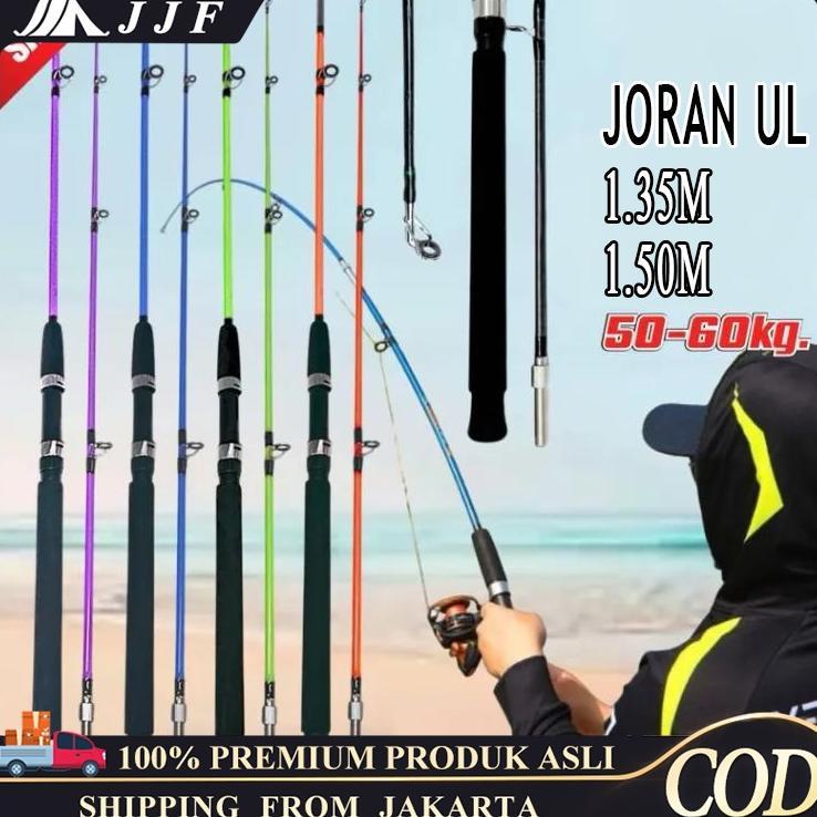 (COD) joran ul lentur dan kuat / joran pancing carbon asli kuat / joran carbon murah kuat / joran mu