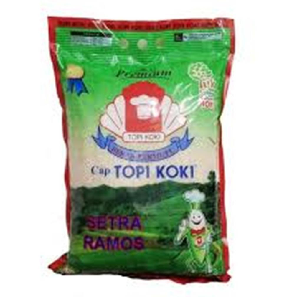 Beras Cap Topi Koki Sentra Ramos 5 Kilogram Beras Premium