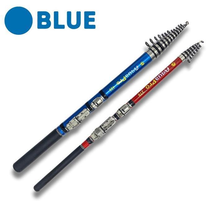 Fhistik- Joran Tegek Kolong Joran Tegek Telescopic Uk.180-450 Carbon Fiber Composite Action Medium R