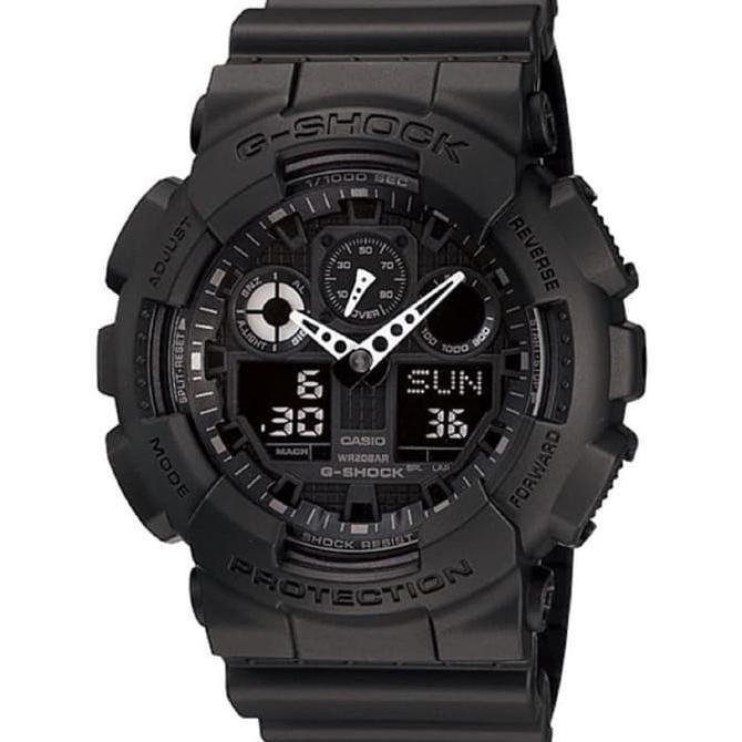 Casio G-Shock Ga-100-1A1 / Gshock Ga100 Original & Bergaransi