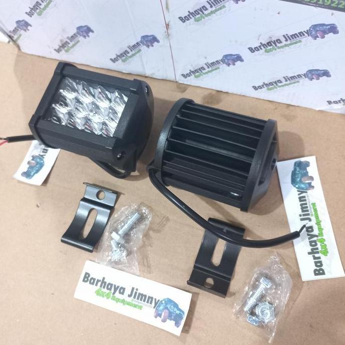 Lampu Tembak Offroad Katana Led Sorot 36 Watt Kuning Putih Strobo