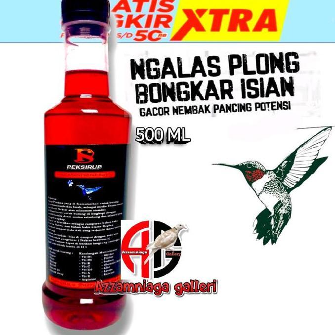 Bluee- Peksirup Nektar Kolibri Vitamin Burung Kolibri Rudjak Nektar