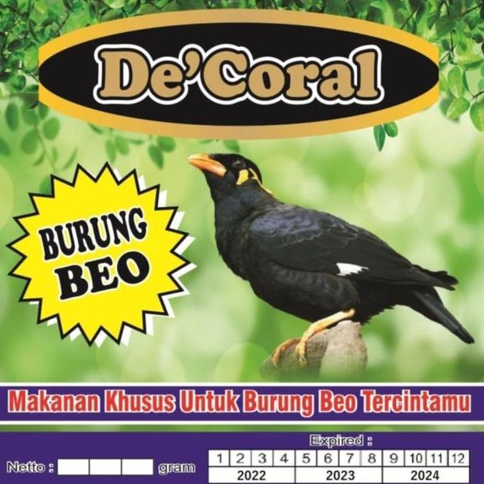 Bluee- Makanan Burung Beo | Makanan Beo Juara | Bejo |Beo Bejo