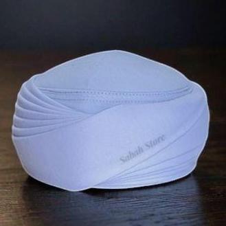 Imamah 8 Tingkat Peci Imamah Permanen Tanpa Ekor Peci Sorban Imamah Kopiah Pria Hitam Songkok Motif 