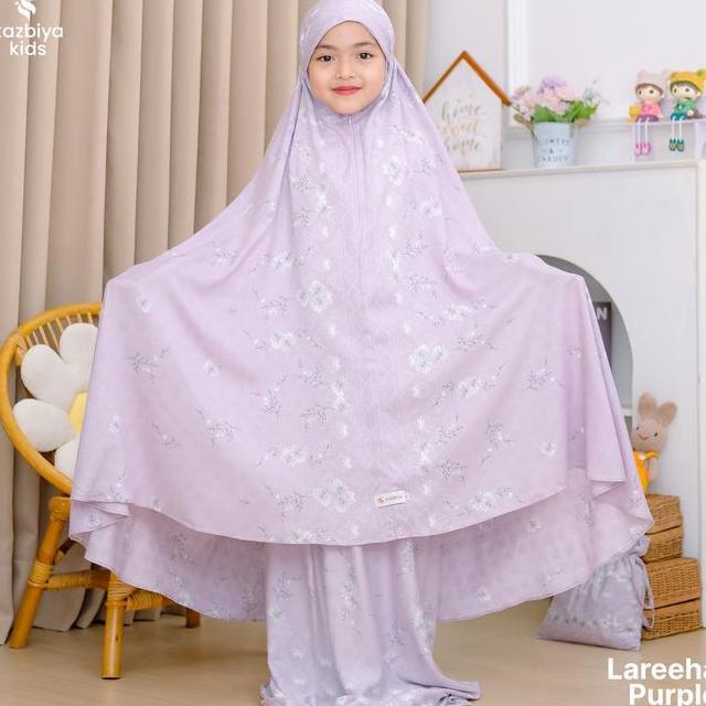 Tazbiya Mukena Anak Rayon Lareeha Series I Mukena Anak Motif Tk Sd Smp Mukena Anak 414 Tahun Mukena 