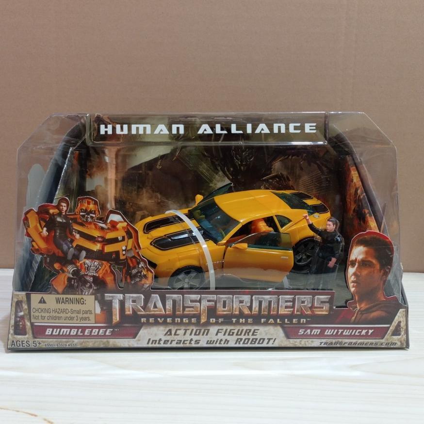 READY Action Figure Transformers Human Alliance BUMBLEBEE dan SAM WITWICKY