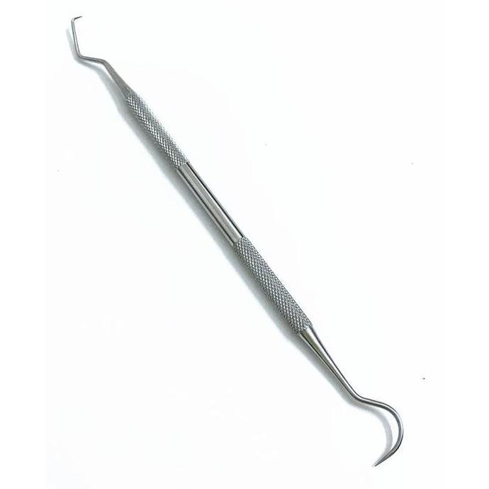 alat pembersih karang gigi dental stainless manual 1pcs