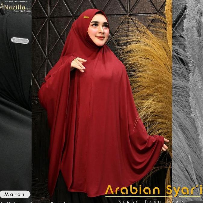 Terpopuler- Arabian Super Jumbo Original Nazilla (Tanpa Logo Acrelic)