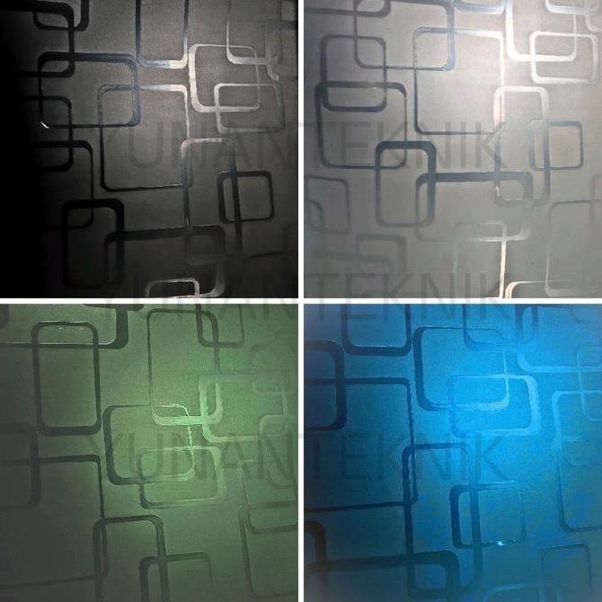 Taman- Fiber Penutup Pagar Motif Kotak Harga Meteran / 1 Meter Plastik