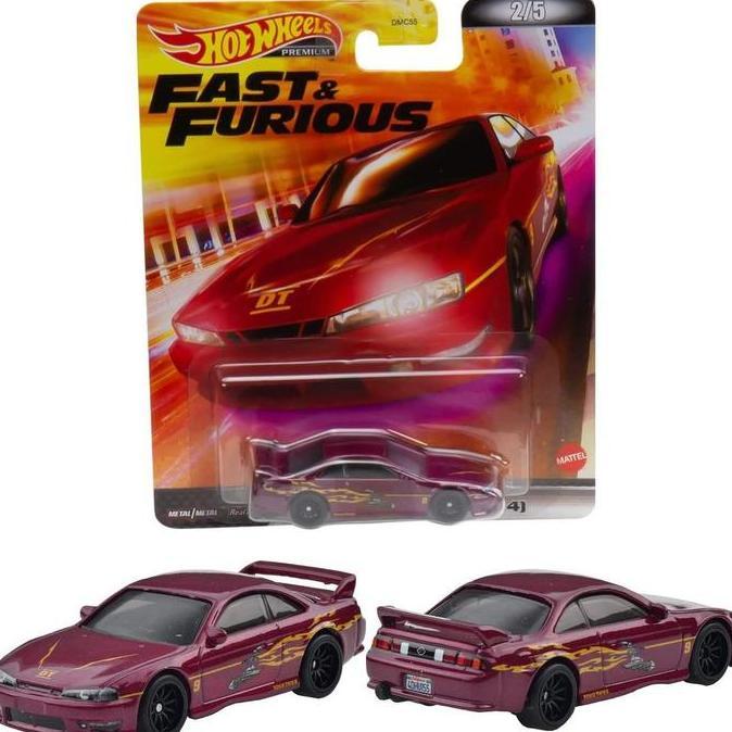 Hot Wheels NISSAN 240SX (S14) Premium Fast and Furious REPLICA