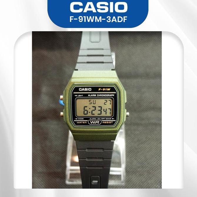 ORIGINAL Casio GENERAL F91WM3ADF / F-91WM-3ADF / F91WM ORIGINAL