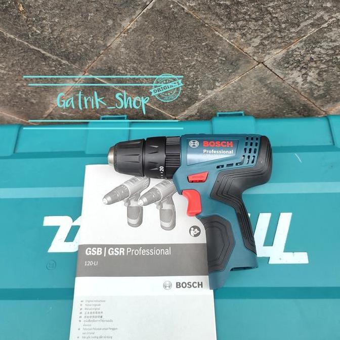 Bosch GSB 120 Li Bor baterai Bosch 12v Hammer drill Cordless / Bor Bet