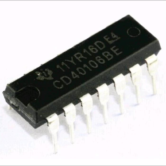 CD40106 CD40106BE 40106 DIP-14 HEX SCHMITT TRIGGER IC
