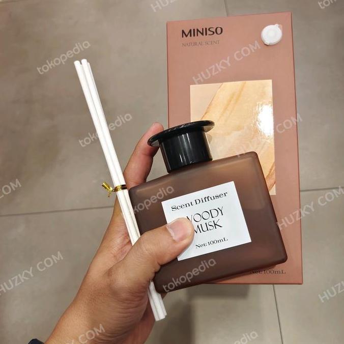 MINISO  Scent Diffuser WOODY & MUSK (100ml) Exp.05/2026