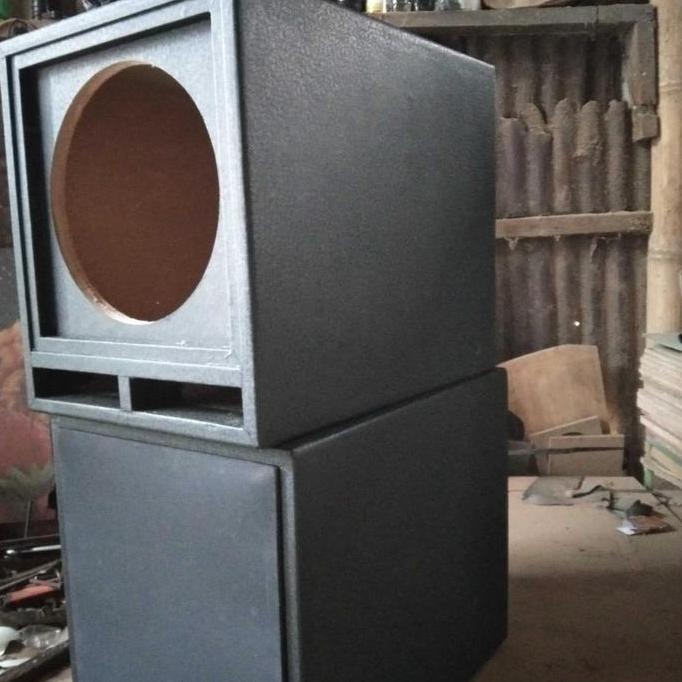 box subwoofer 12 inchi full mdf tutup kain mini scoop box speaker 12"