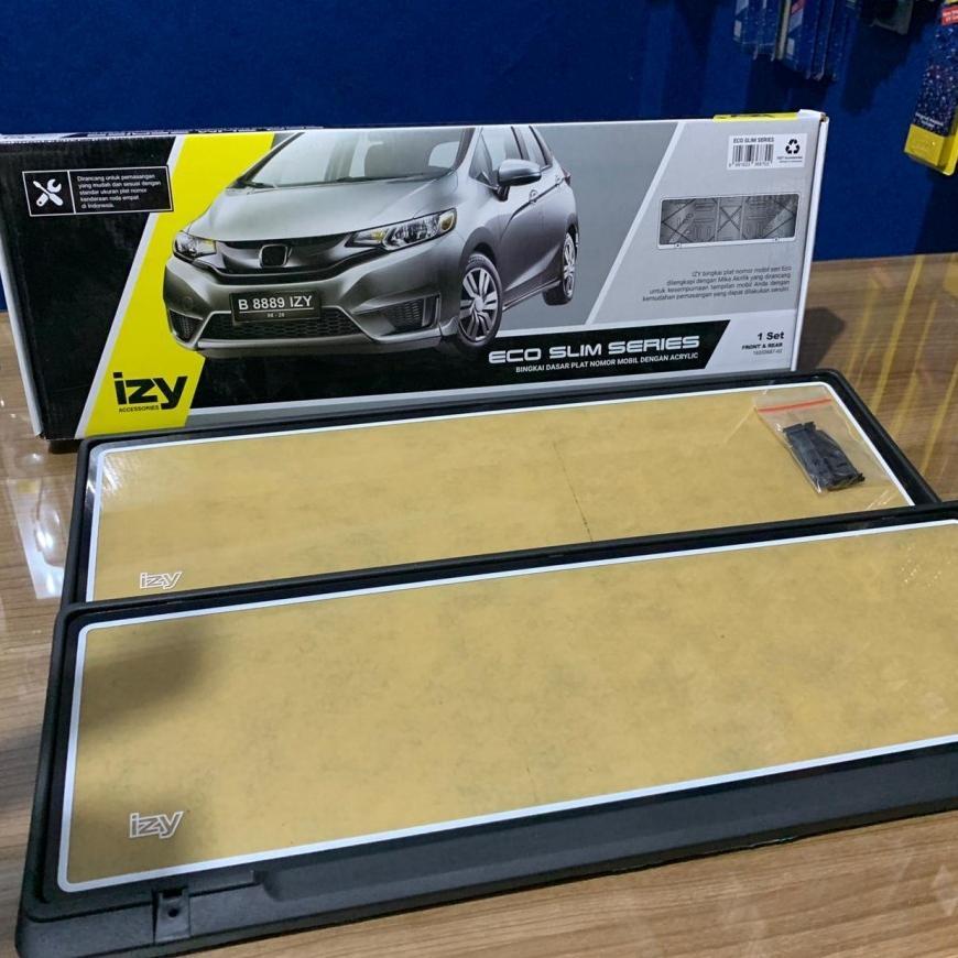 Tatakan Plat Nomor Izy Eco Slim / Tempat Plat Nomor Mika Izy Eco Slim