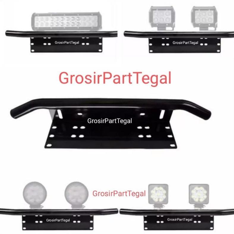 Dudukan Foglamp Plat Nomor Mobil Bracket Dudukan Lampu Sorot Dudukan Lampu Tembak Mobil Dudukan Plat