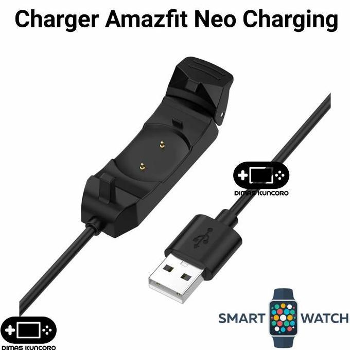 Charger Amazfit Neo Charging Kabel Huami Retro Usb Smartwatch