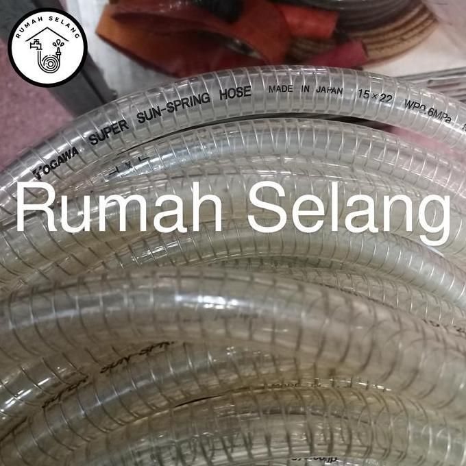 Selang Spring Togawa 15 x 22 / Selang Kawat Togawa 5/8 Inch / Selang