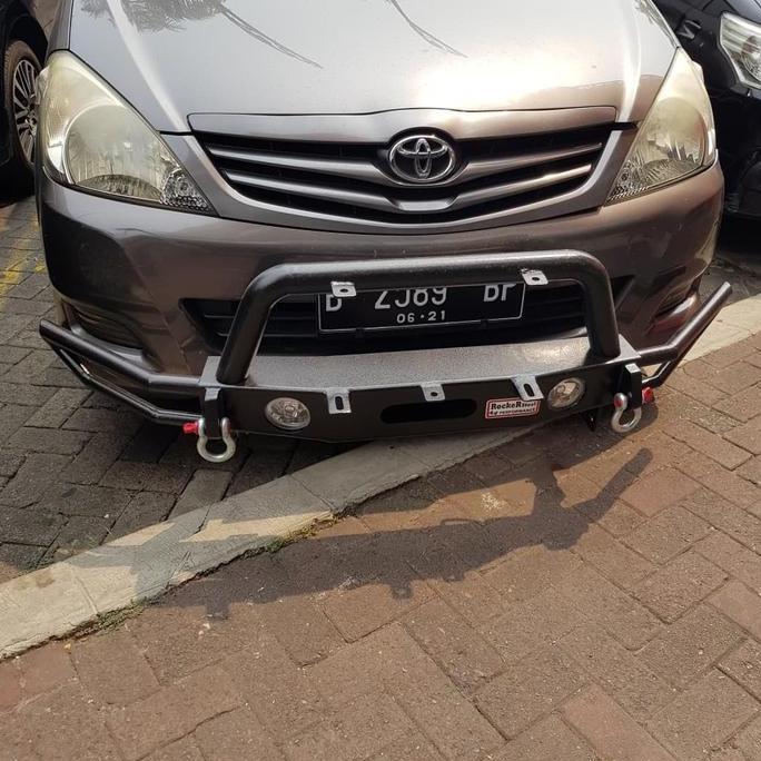 Tanduk Innova Bemper Arb Tanduk Depan Besi Towing Fortuner Reborn