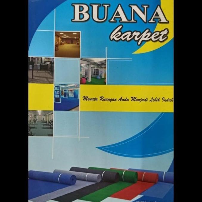 Karpet Bludru Beludru/Karpet Wol BUANA 1 Roll isi 30 Meter