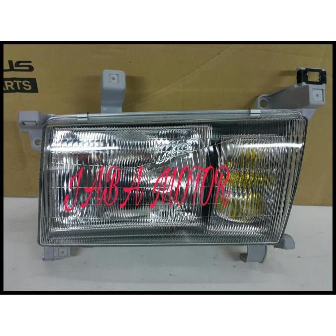 TERLARIS HEADLAMP-LAMPU DEPAN KIJANG KAPSUL LGX-KRISTA 1997-1999 WITH FOGLAMP