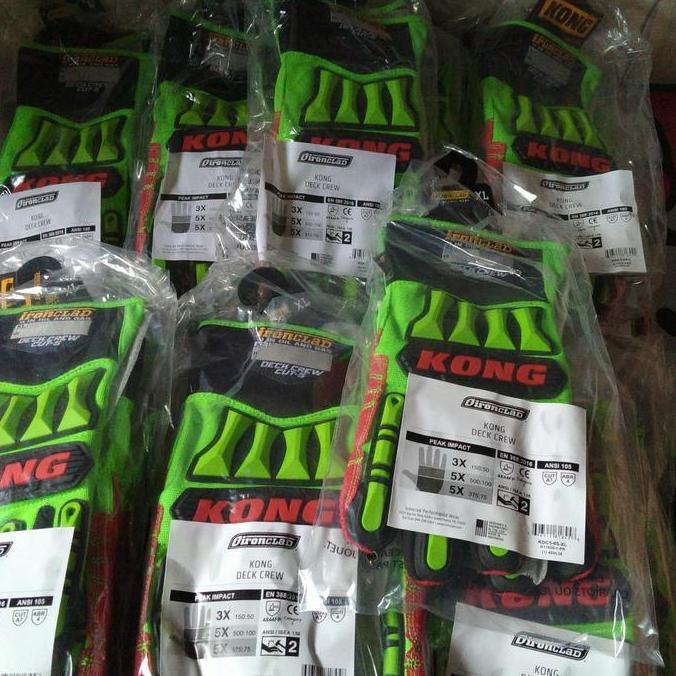hand gloves ironclad kong cut 5