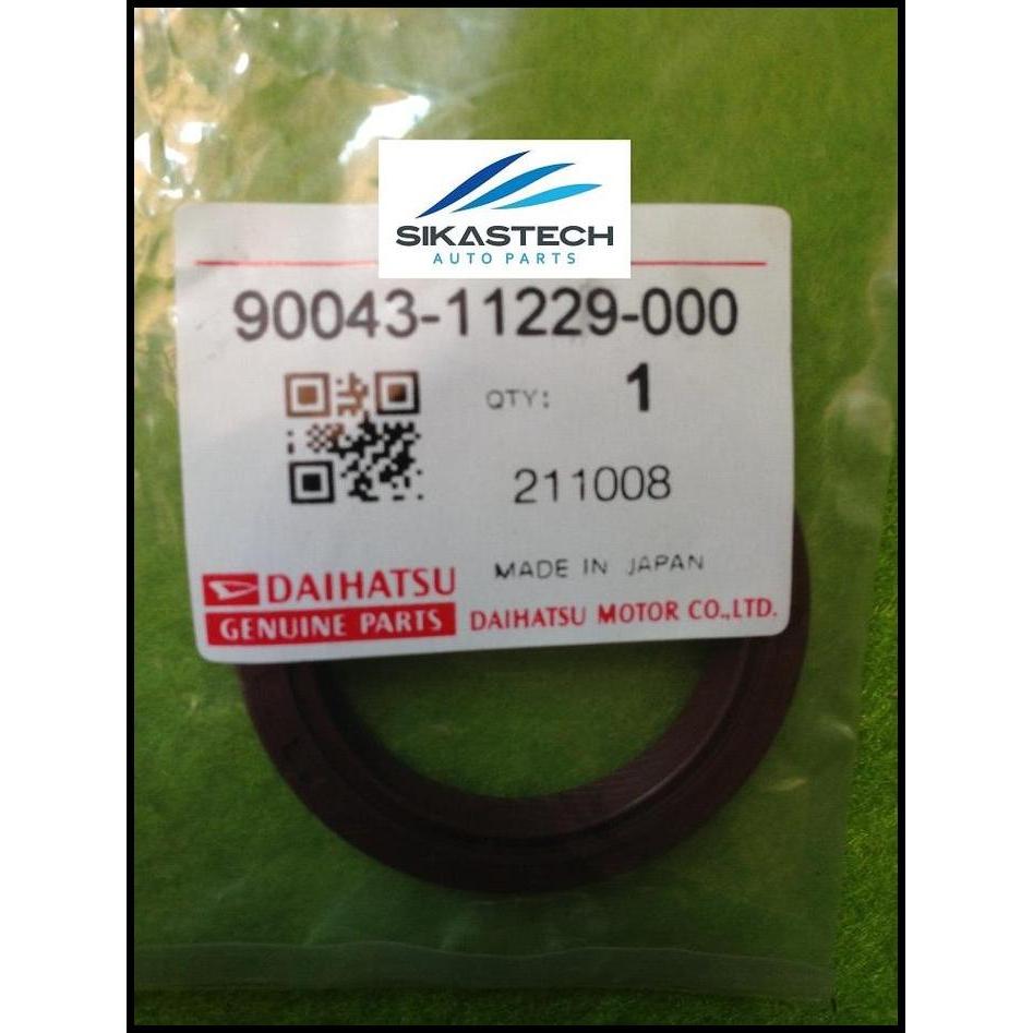 TERMURAH CAMSHAFT SEAL / SEAL NOKEN AS DAIHATSU CHARADE CLASSY G102 ORIGINAL 