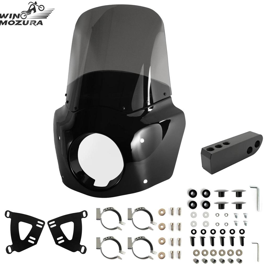 15 inch Motorcycle Front Fairing For Road Warrior Fairing For Dyna Super Glide 06-14 FXBB Softtail S