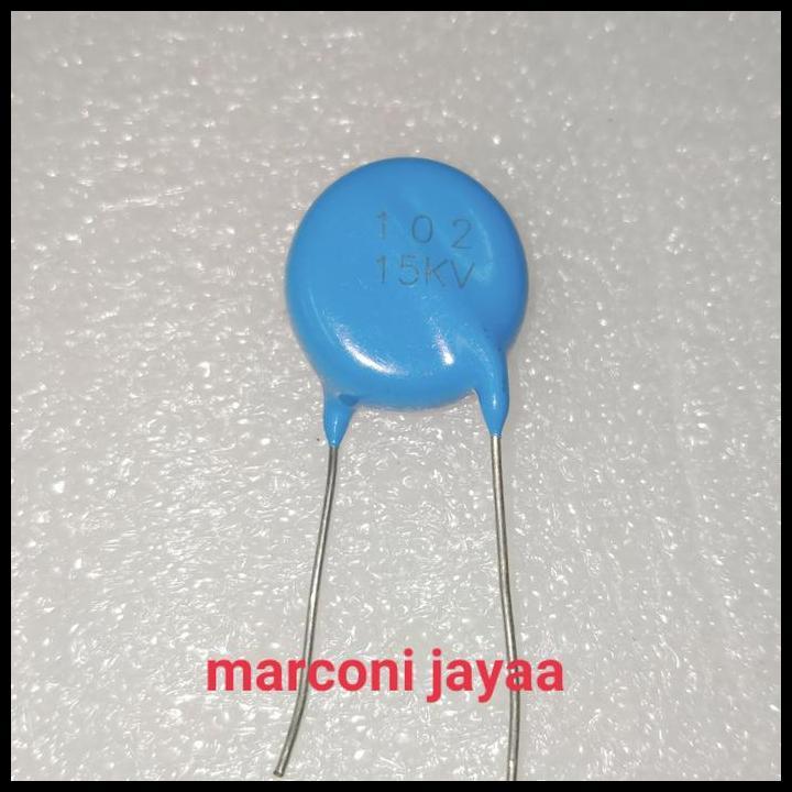 GRATIS ONGKIR KAPASITOR KERAMIK 102 15KV 18MMX7MM